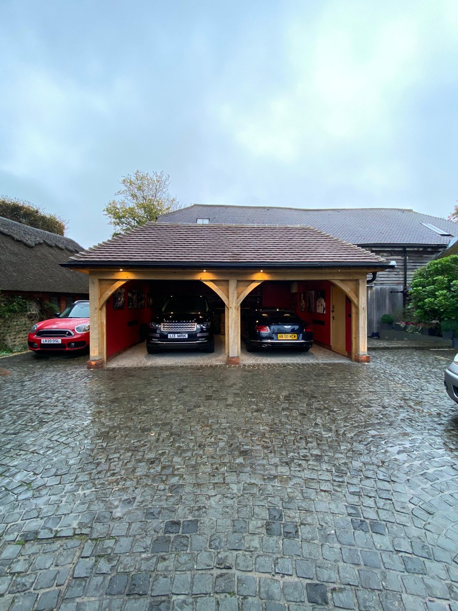We recently revisited one of our earlier projects to build an oak beam car port. 

The client said "I just wanted to say thank you so much for completing the work on the garage...It’s another very fine job and project completed to perfection as usual"

#msbc #construction