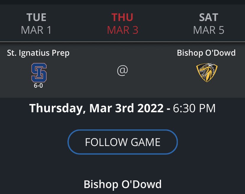 St. Ignatius Varsity Baseball (SIWildcatsBB) Twitter