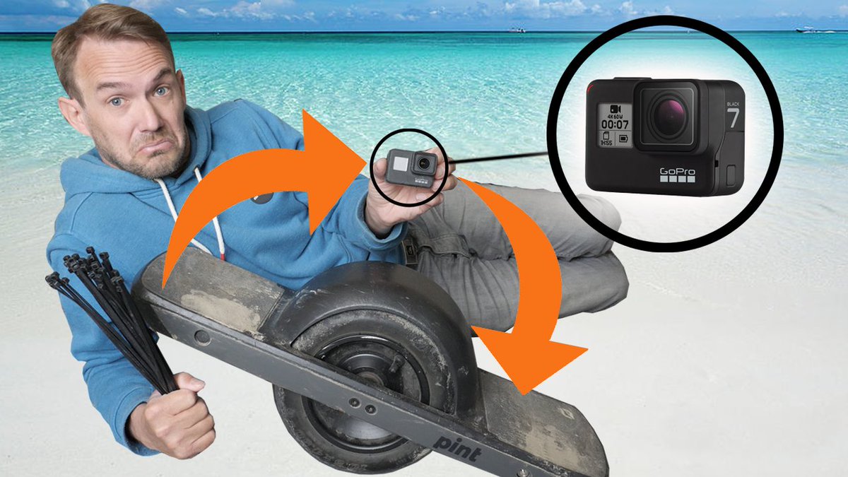 I attached a GoPro to a Onewheel youtu.be/nNsBvnHNC0Y