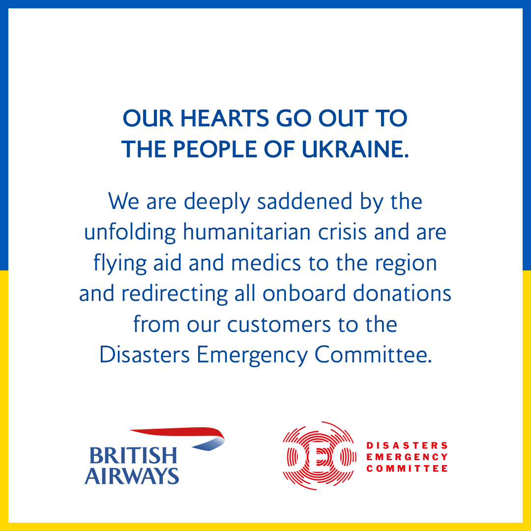 British Airways on Twitter "🇺🇦💙💛…