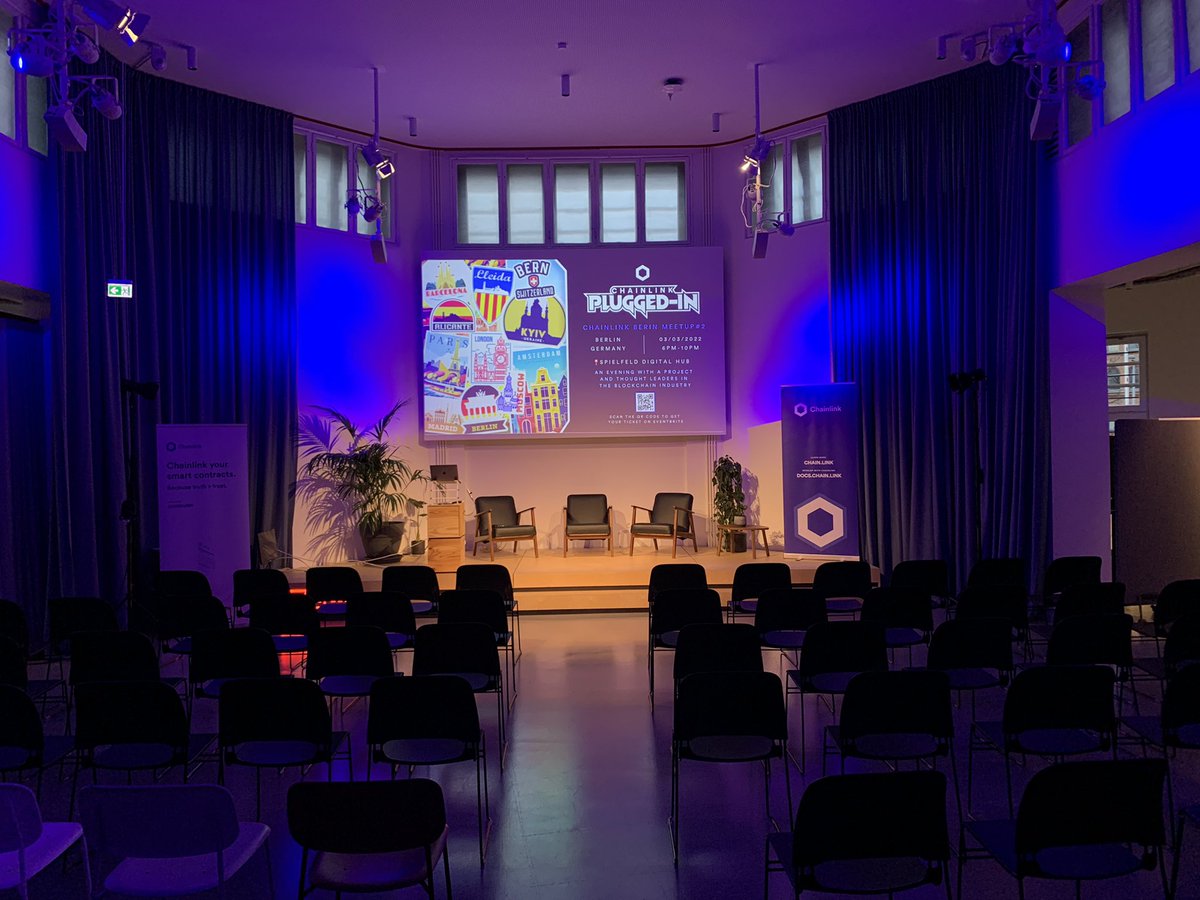 Welcome back to @spielfeld ! <a href="/chainlink/">Chainlink</a>