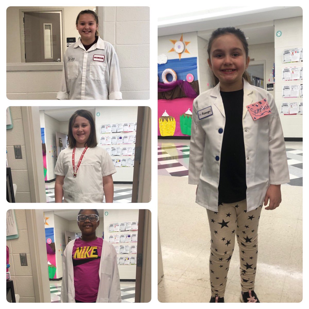 Students @SycamoreElemen1 dressed in a STEAM related career. Such unique outfits! #limitless #LeadingTheWay #ReadAccrossAmerica <a href="/TCBOE/">Talladega Co Schools</a>
