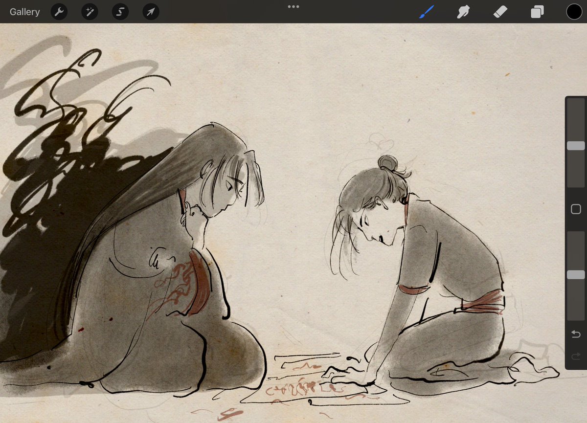 AbscessChemical's tweet image. #mdzs #weiwuxian #moxuanyu

собрались два гения