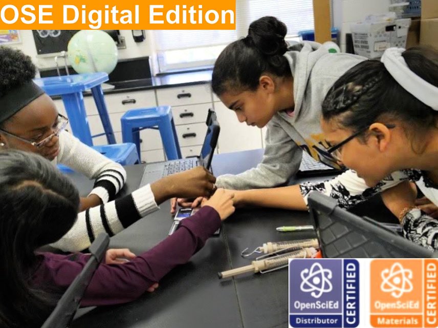 We know that providing classroom materials focused on #equitablelearning is critical for ALL students’ success in #stemeducation 

Our OSE Digital Edition units value, make visible, and build on all students’ ideas, including students from communities underrepresented in STEM 💻