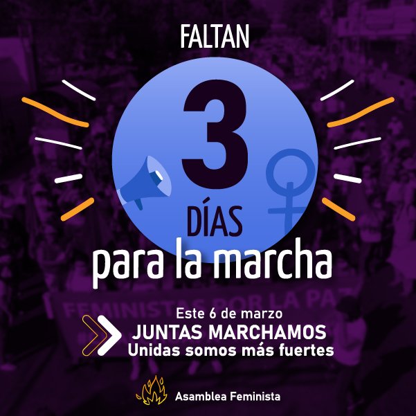 DELAMANOCONTIG1's tweet image. Solo faltan 3 días para que nos tomemos las calles, recuerden que vamos a regalar camisetas #VaQuerer #MarzoFeminista