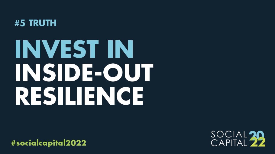 Truth #5 #Resilience #SocialCapital2022