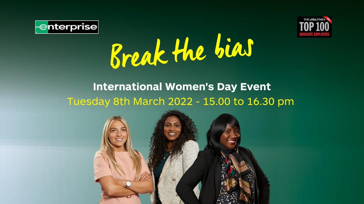 We’re marking International Women’s Day with inspirational conversations designed to #BreakTheBias. Register now for tips on empowerment, progression and confidence: erac.jobs/3HR5vdZ

#IWD2022 #BreakTheBias