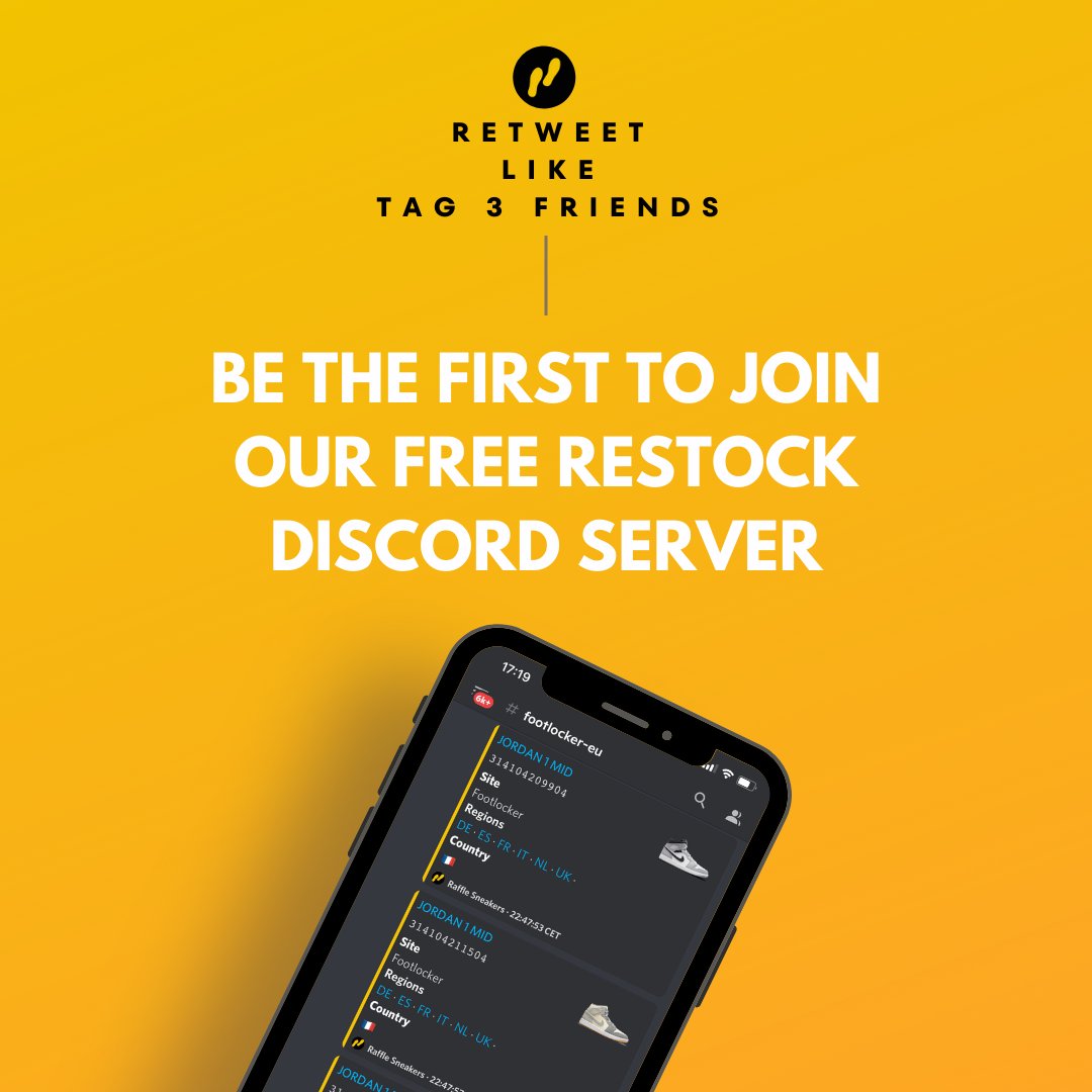 Raffle Sneakers | Restock Alerts & Raffle lists tweet media