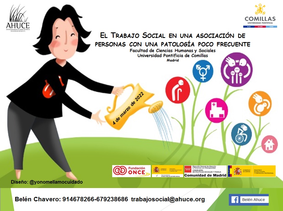 AHUCE (@ahuce) on Twitter photo Mañana nuestra trabajadora social estará en la <a href="/UCOMILLAS/">Universidad Pontificia Comillas</a>
Hablaremos de la importancia del trabajo social en una #asociación de personas con patologías poco frecuentes como es la #osteogénesisimperfecta, dentro de la asignatura: "Observatorio de la realidad" Mañana nuestra trabajadora social estará en la <a href="/UCOMILLAS/">Universidad Pontificia Comillas</a>
Hablaremos de la importancia del trabajo social en una #asociación de personas con patologías poco frecuentes como es la #osteogénesisimperfecta, dentro de la asignatura: "Observatorio de la realidad"