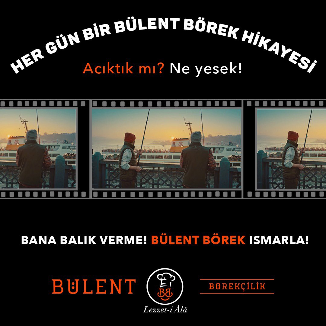 AllcomMedia's tweet photo. Acıktık mı? Ne yesek?

Her gün bir Bülent Börek hikayesi ✨

Bana balık verme! Bülent Börek ısmarla 🤤

@bulentborekcilk https://t.co/XY0fXlCTR1