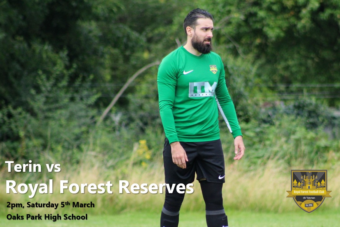 This week we're away to @Terin_FC in Newbury Park ⚽

Back to winning ways last week, we'll be looking to keep up the pressure on the top 2 with another win against a young side 🌳

🆚 @Terin_FC
🕑 2pm
🏟 Oaks Park High School
🏆 <a href="/EssexAllianceFL/">Essex Alliance FL</a> Div 3

#COYF #AllTreesArentWe