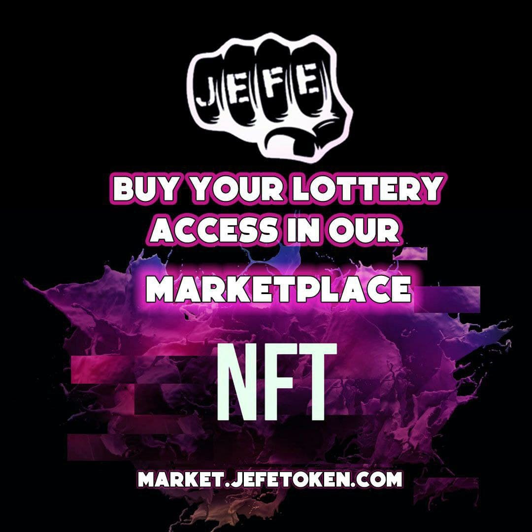 If you had a 1/25 chance to win an Iphone13 or an Oculus Quest 2 VR headset would you take your chance?  Buy a golden NFT lottery ticket now at jefetoken.com.  <a href="/JEFETOKEN/">👊🏻 JEFE TOKEN</a> is proud to announce the next biggest giveaway
