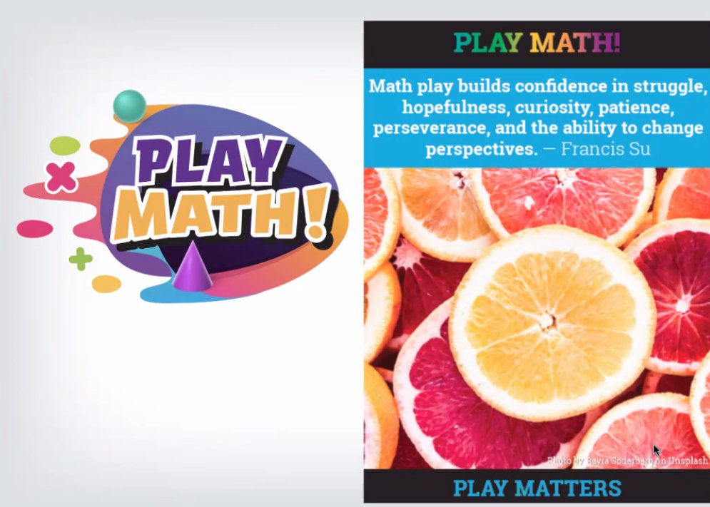 traciteacher's tweet photo. Playing with math is not for just fast finishers. Everyone deserves a playful experience with math #sdmathsummit https://t.co/SWVsmcyNxr