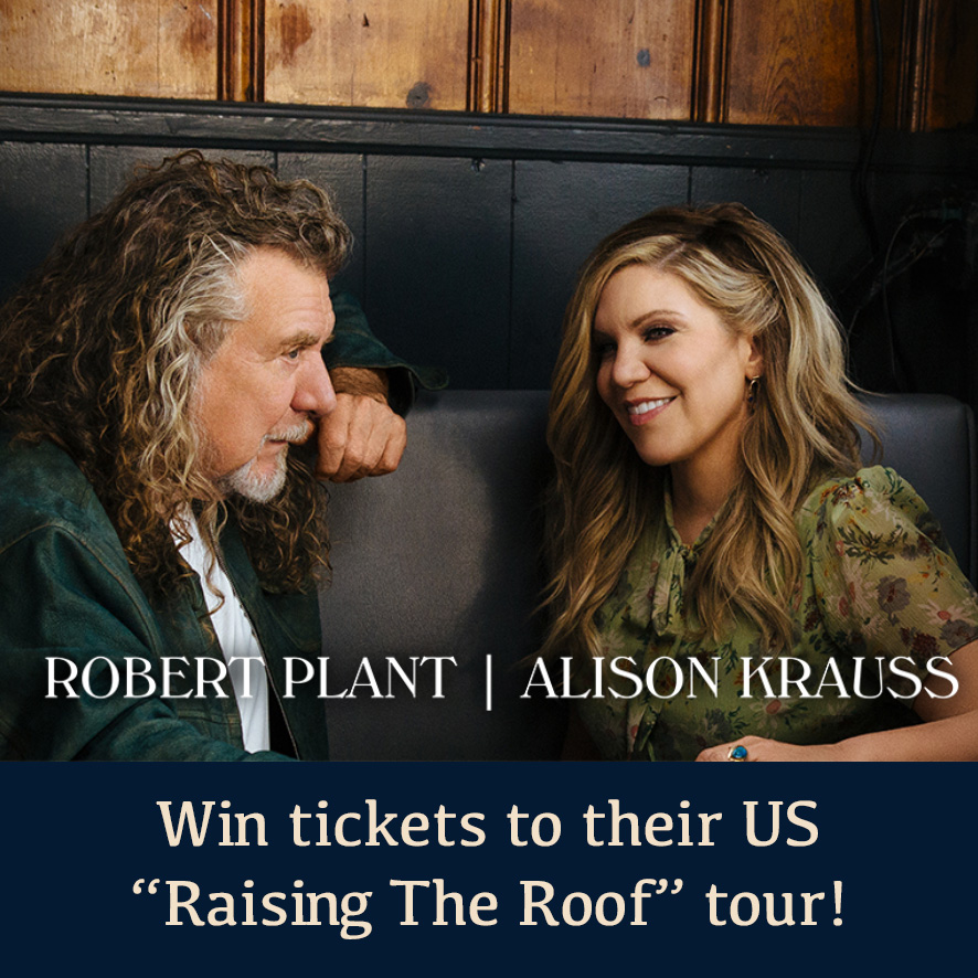 Win tickets to see @RobertPlant and Alison on the Raising The Roof US Tour. Enter here: found.ee/WinRaisingTheR…