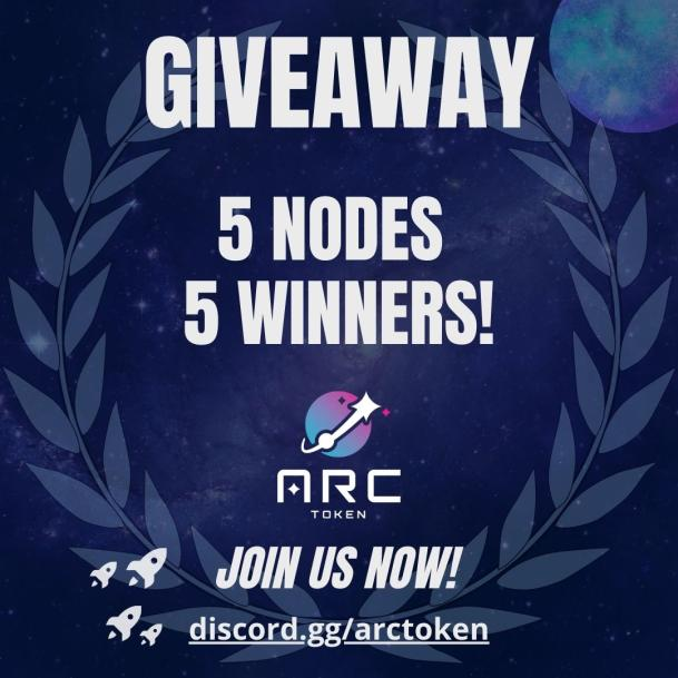 JR5_Crypto's tweet image. NEW HUGE GIVEAWAY from ArcToken!
🚀5 PLANETS TO WIN!

Just follow these steps:
1. Follow @ArcToken
2. Like+RT this tweet
3. Join the discord discord.gg/arctoken
4. Mention 3 of your friends in comments

#PassiveIncome #Nodelife #BSC #NodeArmy
$ARC $THOR $STRONG $FIRE $ATLAS