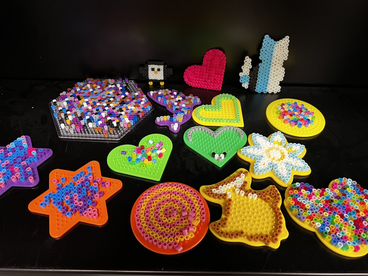 McCormickMSLib's tweet image. Tigers Perler projects!❤️ #McCormickTigers #HaysLib