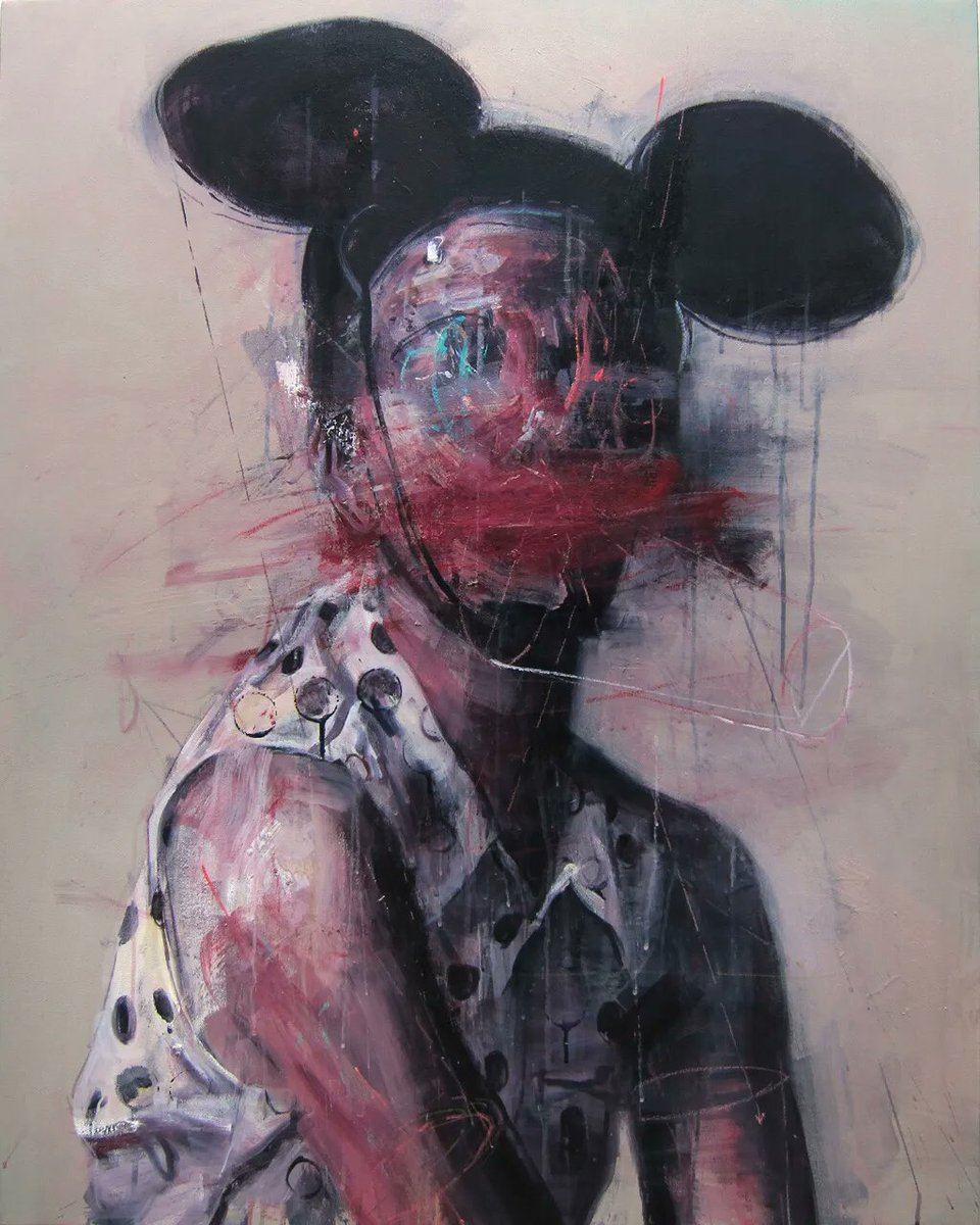 👁️🖤👁️ Goodnight art lovers 
. 
I'm taking you...
Every night...
Back in art history...
To engage our colleagues and inspire our dreams...
.
Tell me your dream tomorrow?
.
Painting below: Kim Byungkwan