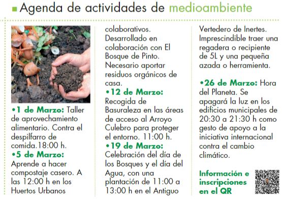 AMP_Pinto's tweet photo. Seguimos colaborando con las acciones propuestas por el Ayuntamiento de Pinto. Este mes se presenta repleto de actividades sostenibles y que ayudan a proteger el medioambiente.
Eventos que se enmarcan en nuestra apuesta y desarrollo de los ODS.
+Info: https://t.co/VejOuYDjZ6 https://t.co/bx15mhq9Bb