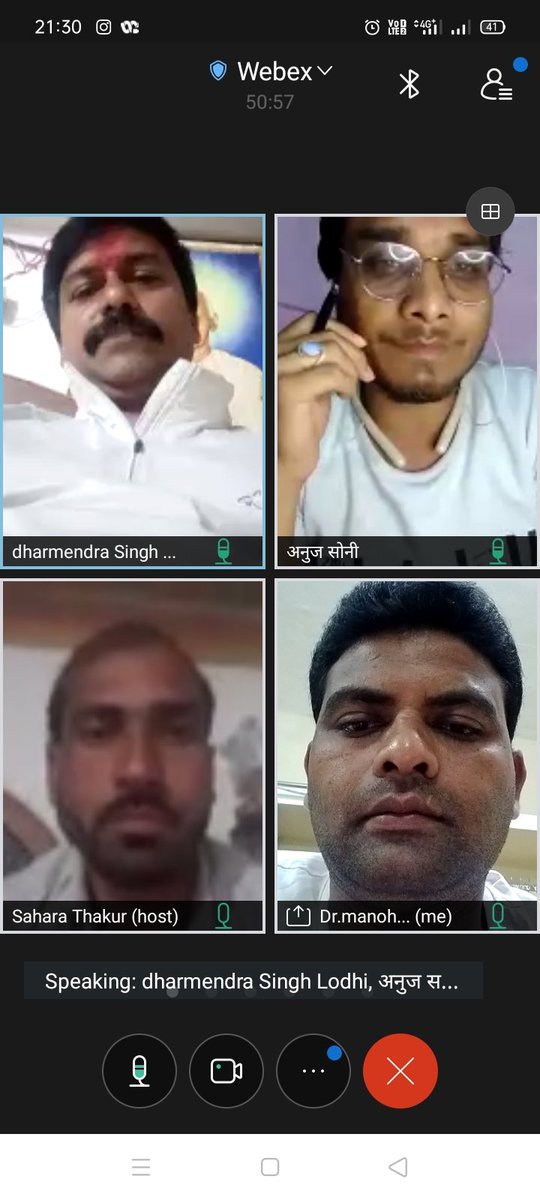 ऑनलाइन मीटिंग आदरणीय विधायक जी के द्वारा होइ सभी मंडल के कार्यकर्ताओं के साथ <a href="/DrAnoopSingh6/">Dr Anoop Singh Lodhi Thakur Damoh</a> <a href="/PreetamSinghLo9/">Preetam Singh Lodhi</a>