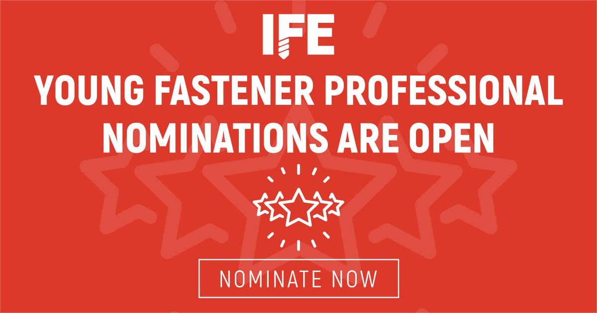 FastenerShow's tweet image. Know someone who has made a significant impact on the fastener industry? We want to hear from you! Nominations for the 2022 Fastener Hall of Fame and Young Fastener Professional of the Year Awards are open now. 🏆 ow.ly/rpWX50I9oYn

#fastener #HallOfFame