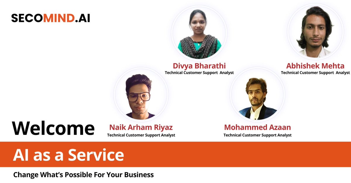 PiriNetwork's tweet photo. The entire team of https://t.co/RF0MDTH67o India is thrilled to welcome you all on board. We hope you’ll love working here! Arham Naik, Abhishek Mehta, Mohammed Azaan, and Divya Bharathi. #secomind #AI https://t.co/1miUeYIlCY