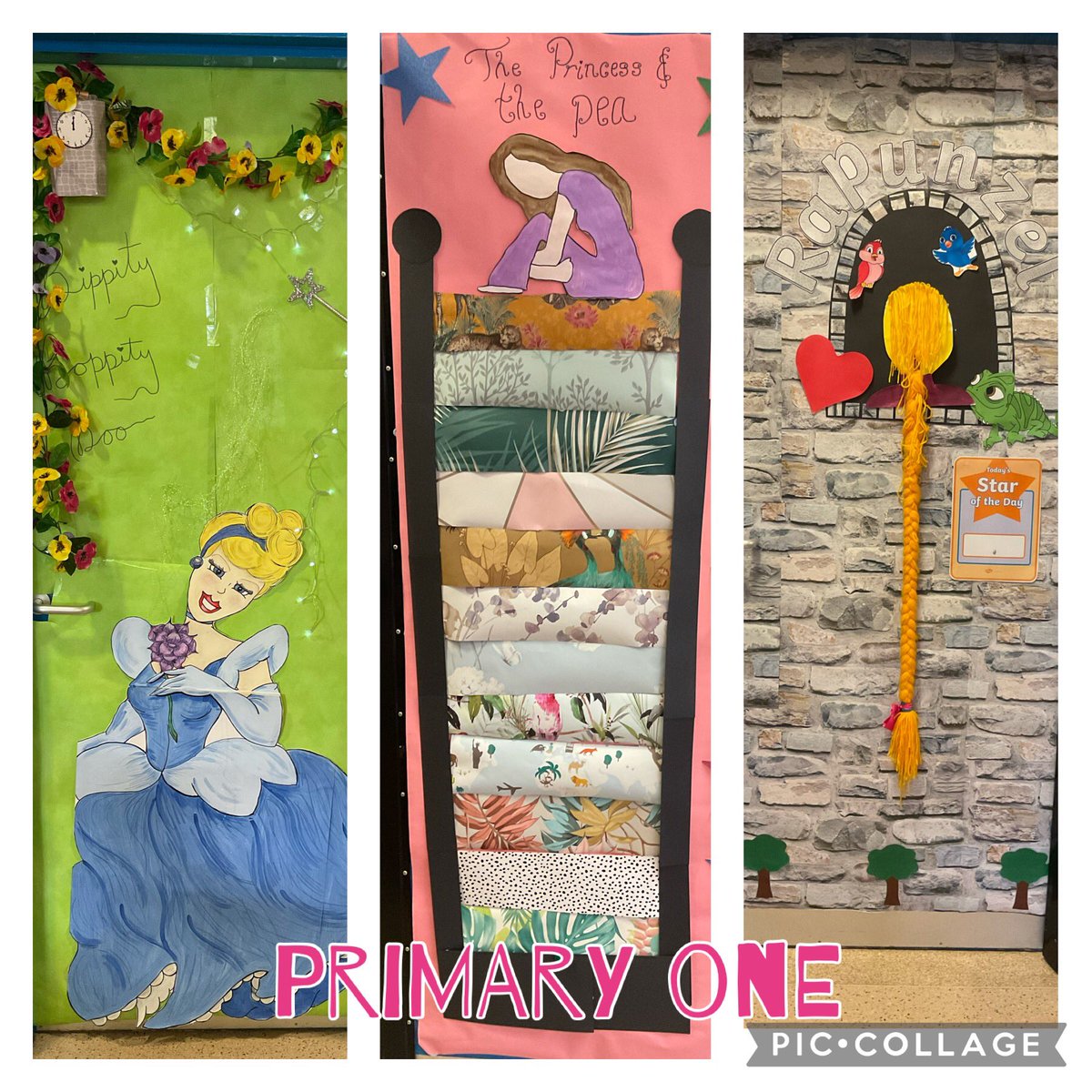 MossleyPs's tweet photo. World Book Day saw all our classroom doors decorated as favourite books. https://t.co/2meuHkvfo8