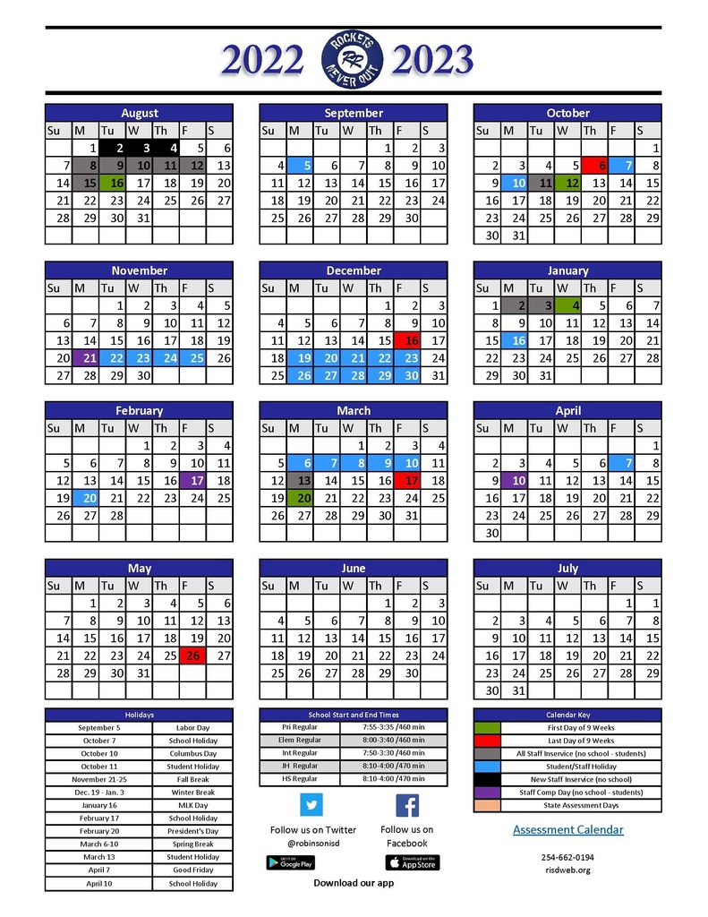 Waco isd calendar 2022 23