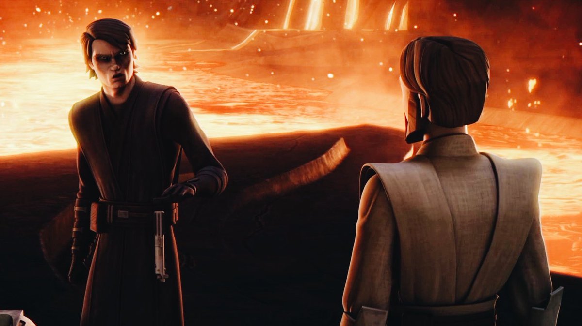 vadersanakin's tweet photo. revenge of the sith // the clone wars https://t.co/qeqNYSUQYQ