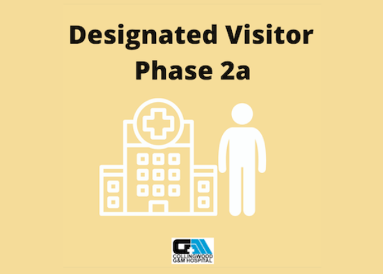 Effective today, CGMH has moved to Phase 2a (from Phase 1) of the hospital's Designated Visitor Policy, which allows moderate on-site access to essential caregivers. Proof of vaccination continues to be required or proof of exemption. ow.ly/JLzX50I9pRP