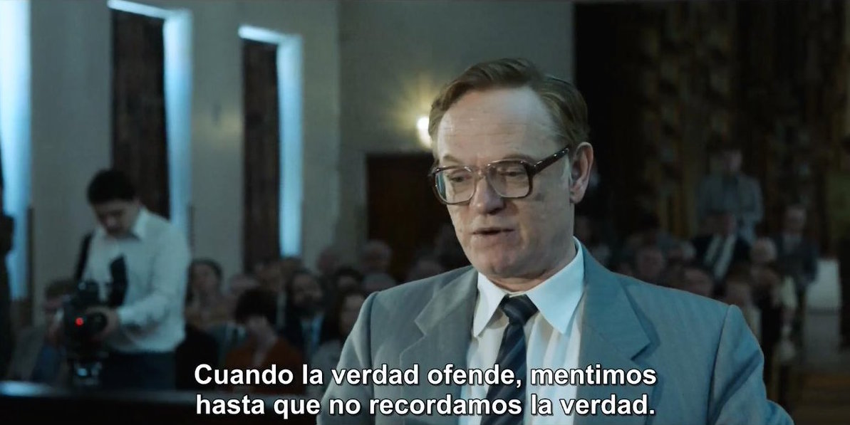 Esto, de la serie "Chernobyl", como corolario del proputinismo de hoy en día.