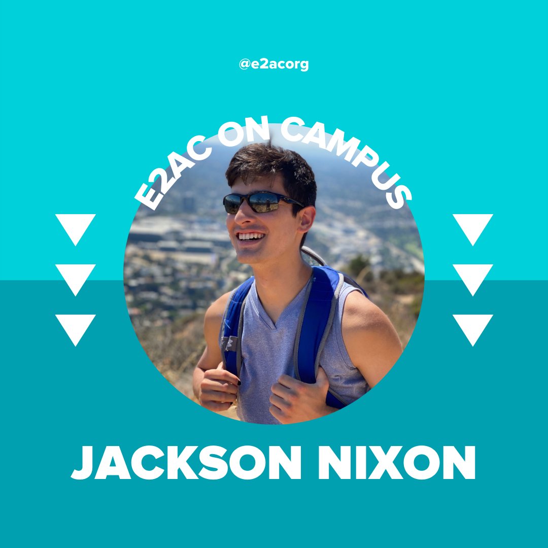 E2ACorg's tweet image. #E2ACOnCampus - Jackson, @JacksonNotCrook is a recent graduate from Capital University in Bexley, Ohio. 
This semester, he is heading the #FilmFestival group, who is putting on our Social Impact #Film Festival this April. 
About our E2AC On Campus Program:
e2ac.org/on-campus