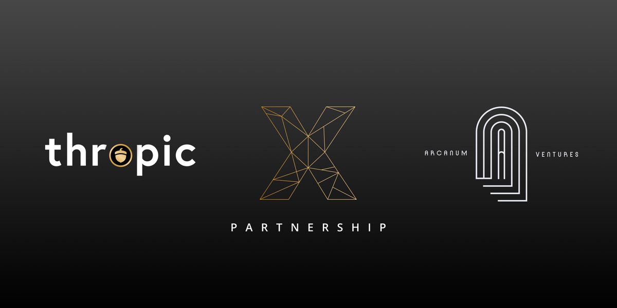 Surround yourself with people who inspire you to dream more. That is why Thropic is partnering with one of the world's leading Web3 VC firms <a href="/ArcanumVentures/">Arcanum Ventures</a>, who will be taking this project to the next level 📈

Read more 👇 thropic.io/arcanumblog.ht…