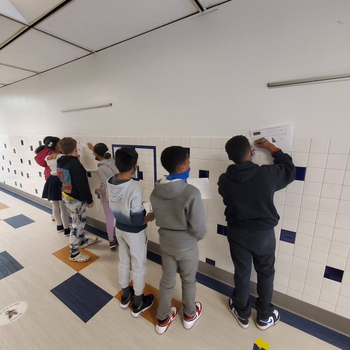 Smallblocktech's tweet image. Had a really nice time working with Mrs. Blount&apos;s 5th grade class figuring out the  measurements of shapes in the hallway and then using Genial.ly and Google Slides to work on perimeter.   
@jennthomas75 @JolleyLa @PortsVASchools @ebracyPPS
