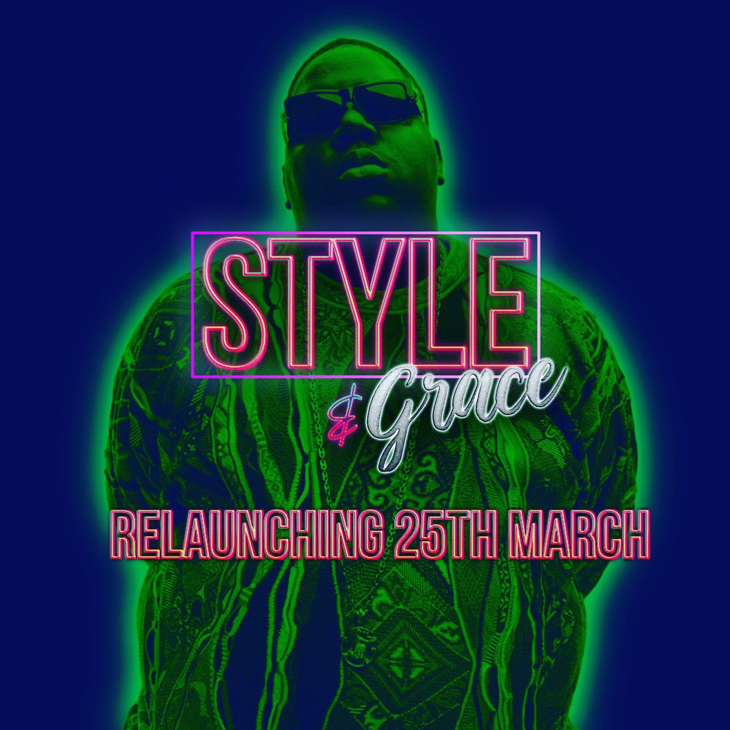 DjPinkz's tweet photo. @Style3grace Is Back FRIDAY 25th MARCH 2022… Location To Be Announced This Weekend! Put The Date In Your Diaries NOW! https://t.co/ySa03MVInf