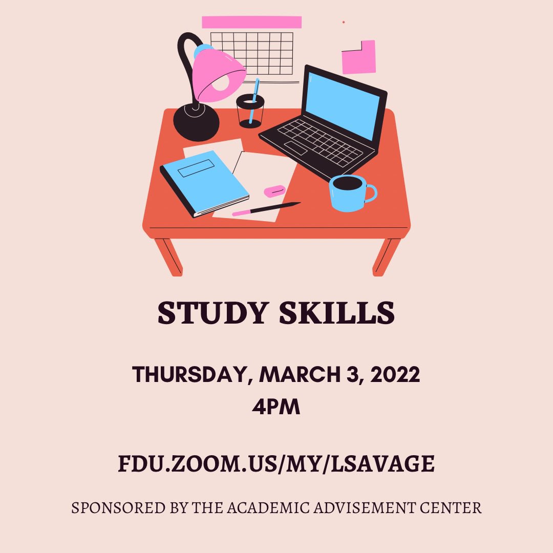 fduMetroAAC's tweet photo. Check out our workshop today at 4pm! 📚 https://t.co/JAV9JXnG16