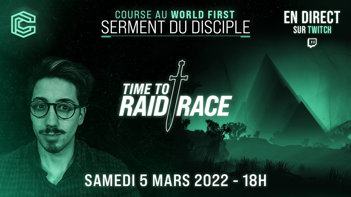 Chunklaw's tweet image. J-2 Time to Raid Race !! 🚨

On sera en stream samedi à 18H pour commenter le Day One du raid "Serment du Disciple".

On va observer un maximum d'équipe faire le raid et chercher celle qui va terminer en premier le raid ! 👊
#Destiny2 #Destiny2WitchQueen 
twitch.tv/chunklaw