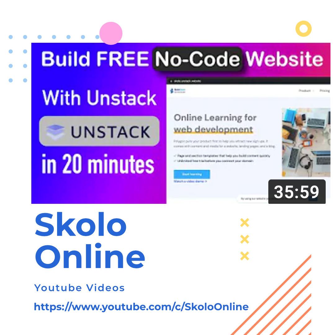skolo_online's tweet image. 💃🏻 Skolo Online Learning 💃🏻 skolo.online Roman Julius Malema Saul Minamino tutu #freecoursedemo #programmingdeveloper #pythonacademy #courseraafrica #learnfree