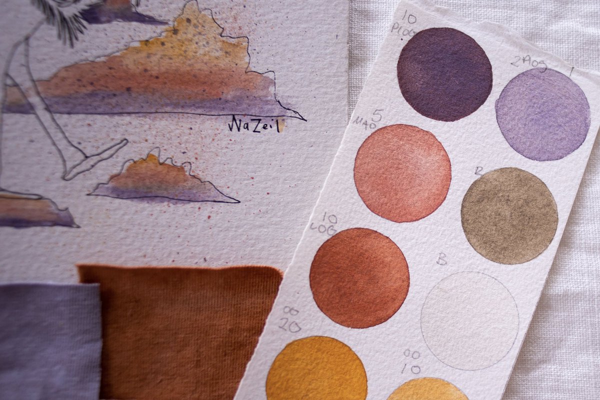 The first look at color inspiration for Spring + Summer ‘22 WAZUAZcollection!
⛅️Coming MARCH 20 ⛅️

S+S ”22 has 16 different garment styles. Both solid dyed pieces &amp; shibori dyed pieces for extra texture. Naturally dyed, plant-based &amp; gender fluid as always!