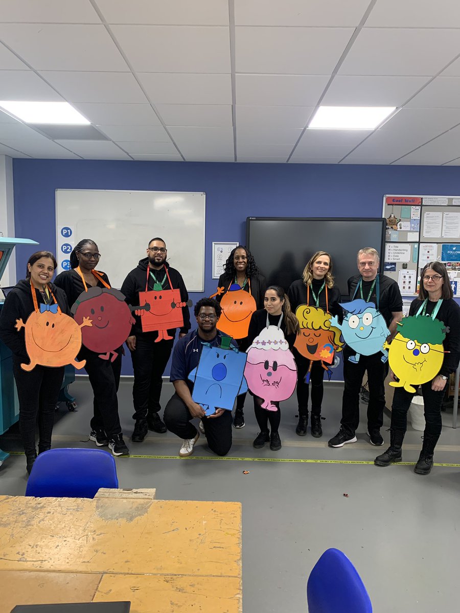 World book day <a href="/ChiswickSchool/">Chiswick School</a> for the E-Block staff and Computer Science teachers #Mrmen #WorldBookDay