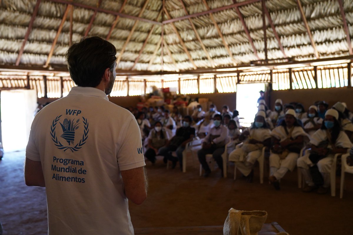 Great visit with <a href="/WFP/">World Food Programme</a> Goodwill Ambassador Daniel Brühl to #Arhuaco #indigenous peoples supported by <a href="/WFP_Colombia/">WFP Colombia - Programa Mundial de Alimentos 🇨🇴</a> in their efforts to adapt to #ClimateChange and protect from #COVID19. 

Thanks for being on the frontline along with us, supporting those who need it the most!