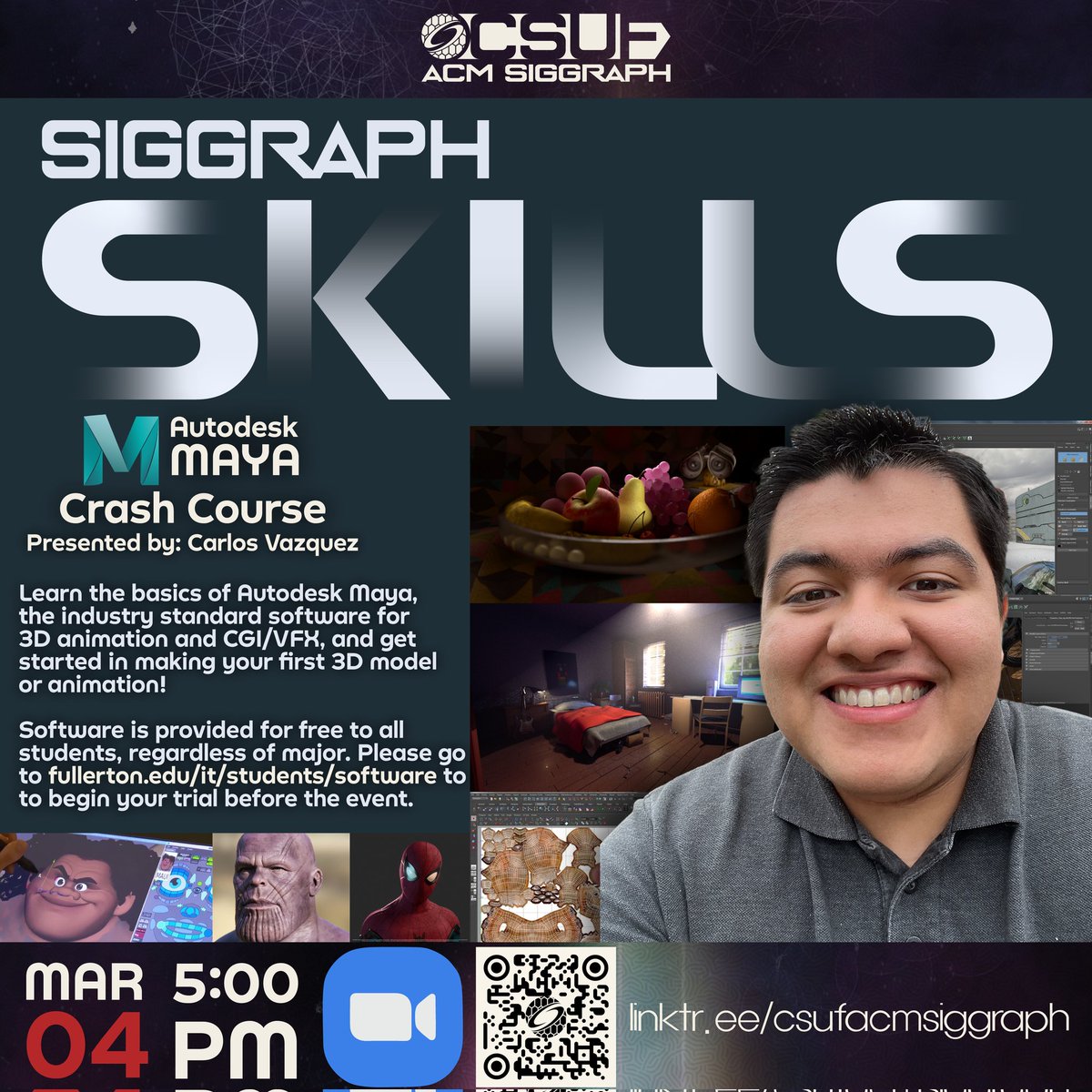 CSUF ACM SIGGRAPH tweet media