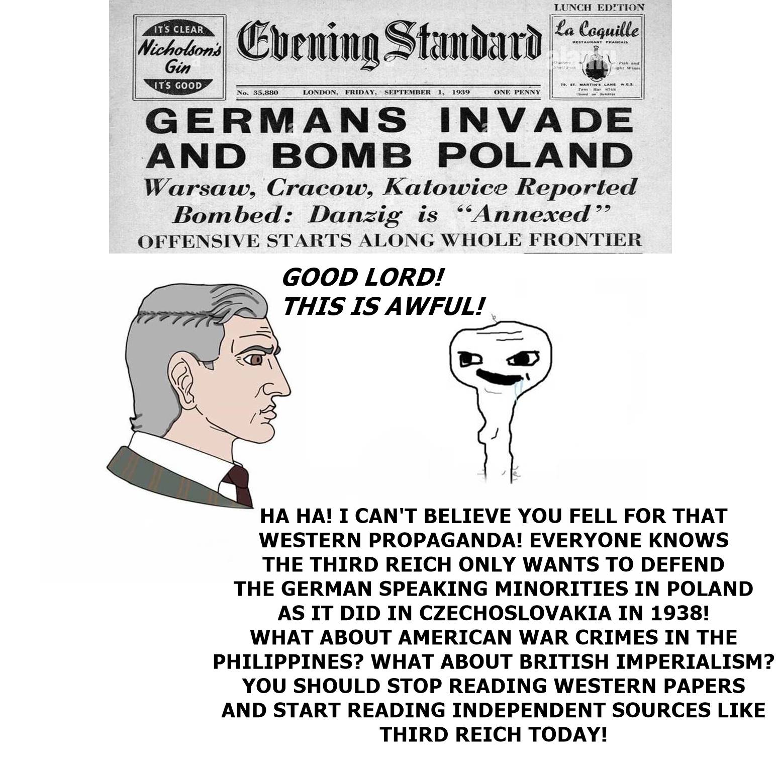 Dispropaganda on Twitter "If social media was around in september 1939.…