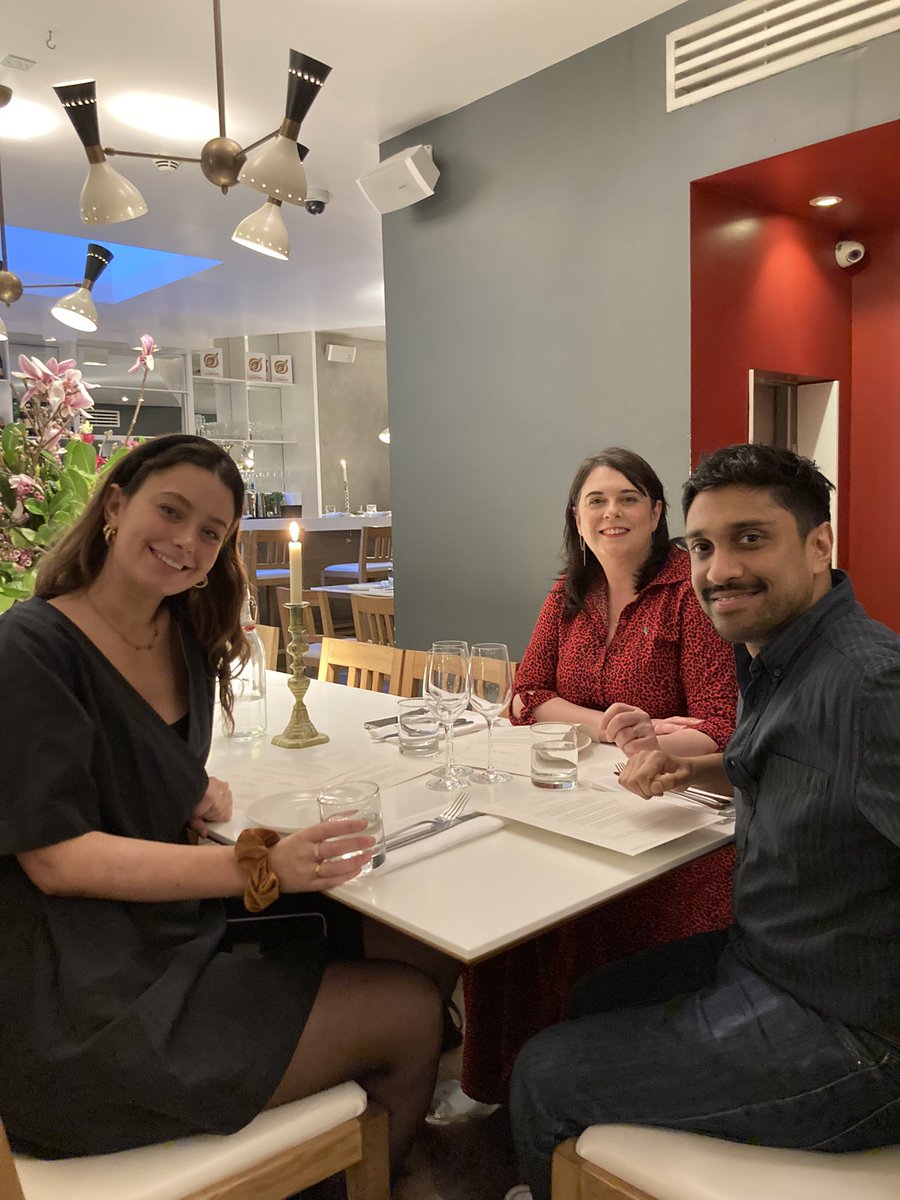 BillR_PR's tweet photo. Lovely end to a BD planning catch up with this talented duo from @WS_London &amp; @WSScotland 😍 https://t.co/Nk0mVXzXWN