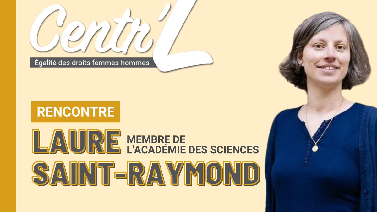 CentraleLyon's tweet photo. #CentrL Nous avons l'honneur d'accueillir Laure Saint-Raymond, mathématicienne française, professeure @ENSdeLyon et membre de l'@AcadSciences. Elle viendra raconter et échanger sur son impressionnant parcours...
🗓️Lundi 7 mars 12h30
🚩Amphi 3
➕https://t.co/rQYQi1HHpm https://t.co/XhkeXxyNm9