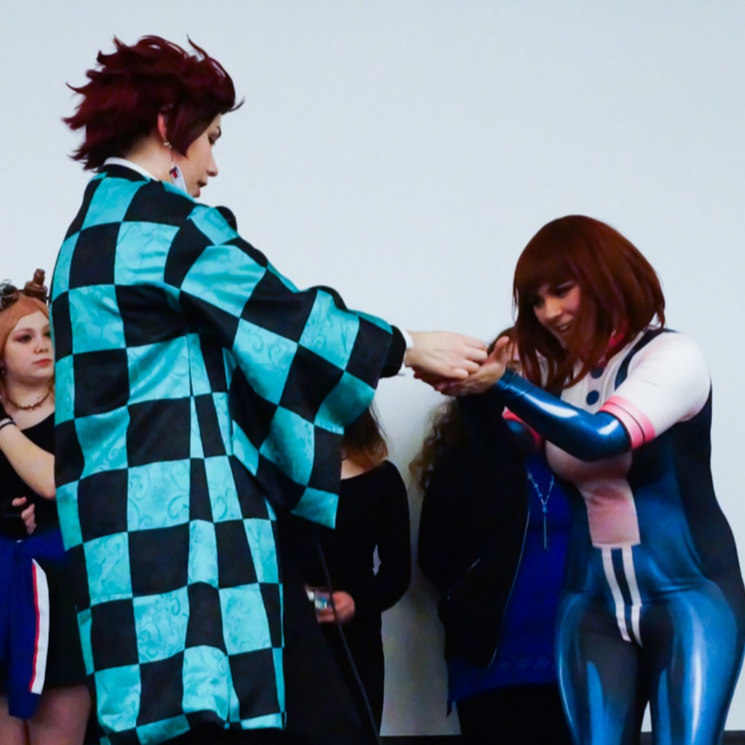 WasabiConPDX's tweet photo. Throwback to when Sweet Maple Panda held their #cosplay panel at #FandomPDX 2020. ✨ It was boisterous and full of energy! There wasn't a dull moment the entire time. What was a #panel you enjoyed the most? 🤗 https://t.co/ORynRQD7j2