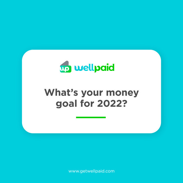 WellPaidInc's tweet photo. Setting financial goals can help you prioritize. 
What's YOUR money goal for 2022? 
If you want to make serious changes in your financial situation, you need to get to work. Getting those money gains takes the same mindset as the gains at the gym. 

#moneymanagement https://t.co/mVgL1sotLK