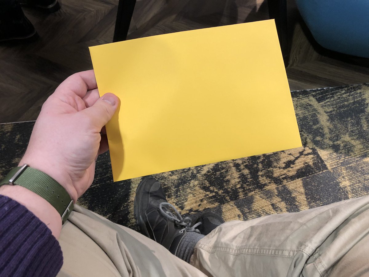 callumjfraser's tweet image. Curious and intriguing @MancTechFest handing out yellow envelopes to all the attendees of tonight’s meetup. #Spoilers #ManchesterTechFest #OurTimeToReign #Exciting #Manchester #Tech #Festival