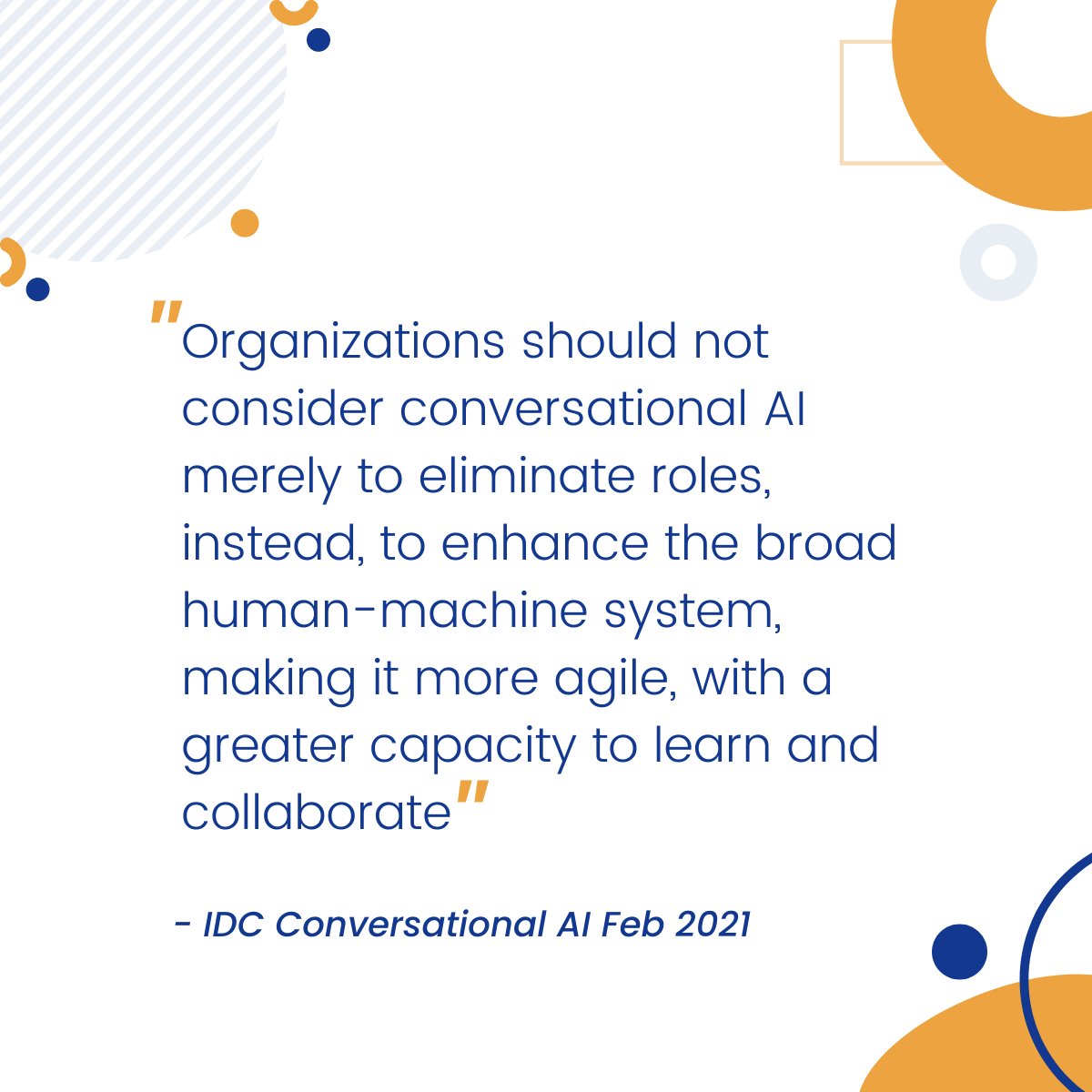 The goal of adopting AI isn't to replace workers, but to make them better through increased productivity, insights, and scale....do you agree?

#AI #quickscout #automation #humanresources #newapproach