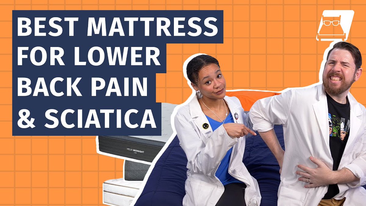 MattressNerd's tweet image. Suffering from lower back or sciatic nerve pain? Don&apos;t sacrifice your rest and find a mattress that can help with our review: youtu.be/_5Z5W2GM6_4 
-
#mattressreviews #backpainhelp #sciaticahelp
