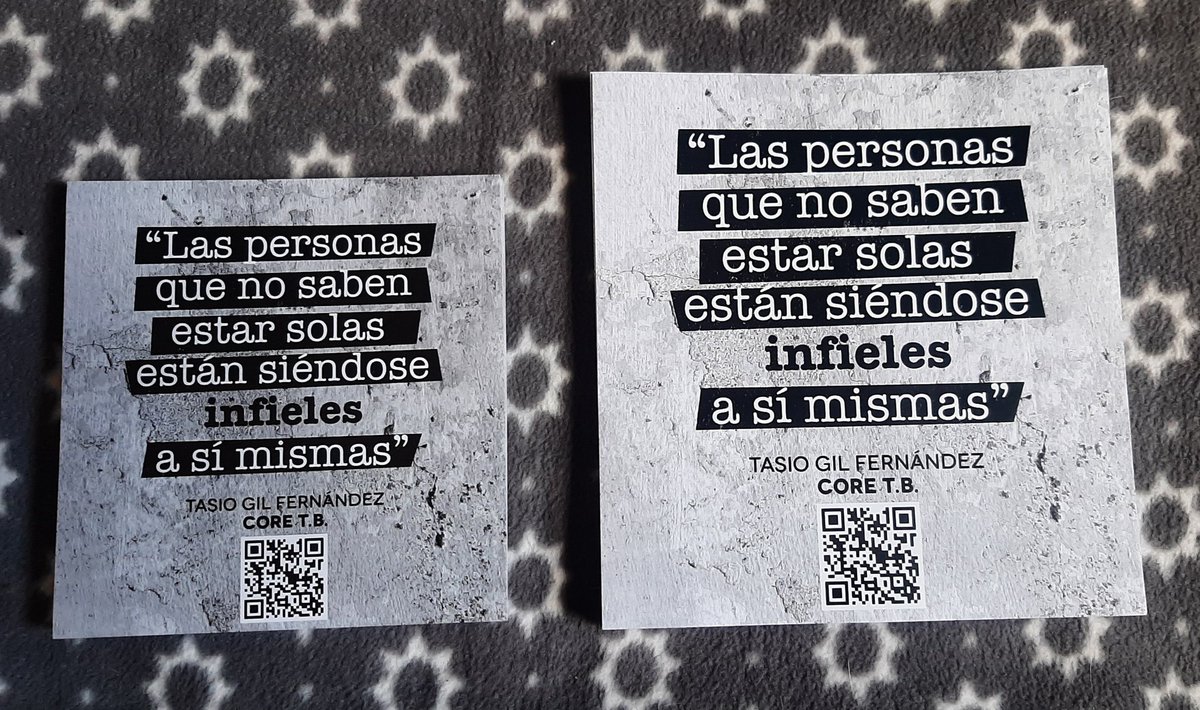 CoreTB's tweet photo. Ya están aquí las nuevas pegatinas...
...Se viene bombing poético.

Diseño por: @asiria_alvarez 
#AcciónPoética #PoesíaCanaria https://t.co/TEqaaN7nR7